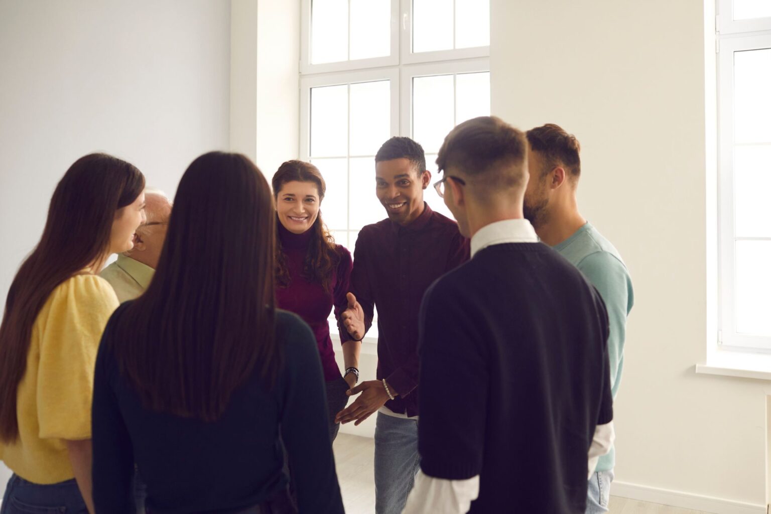 groupe de participants séminaire en icebreaker