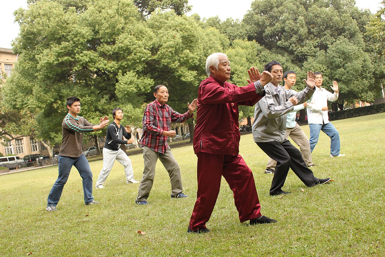 Tai Chi Chuan dans un parc