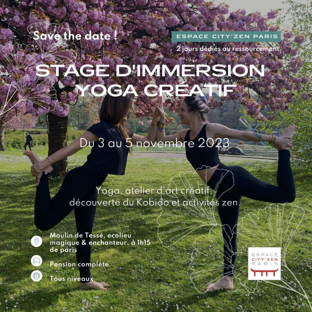 retraite yoga stage immersif espace cityzen paris