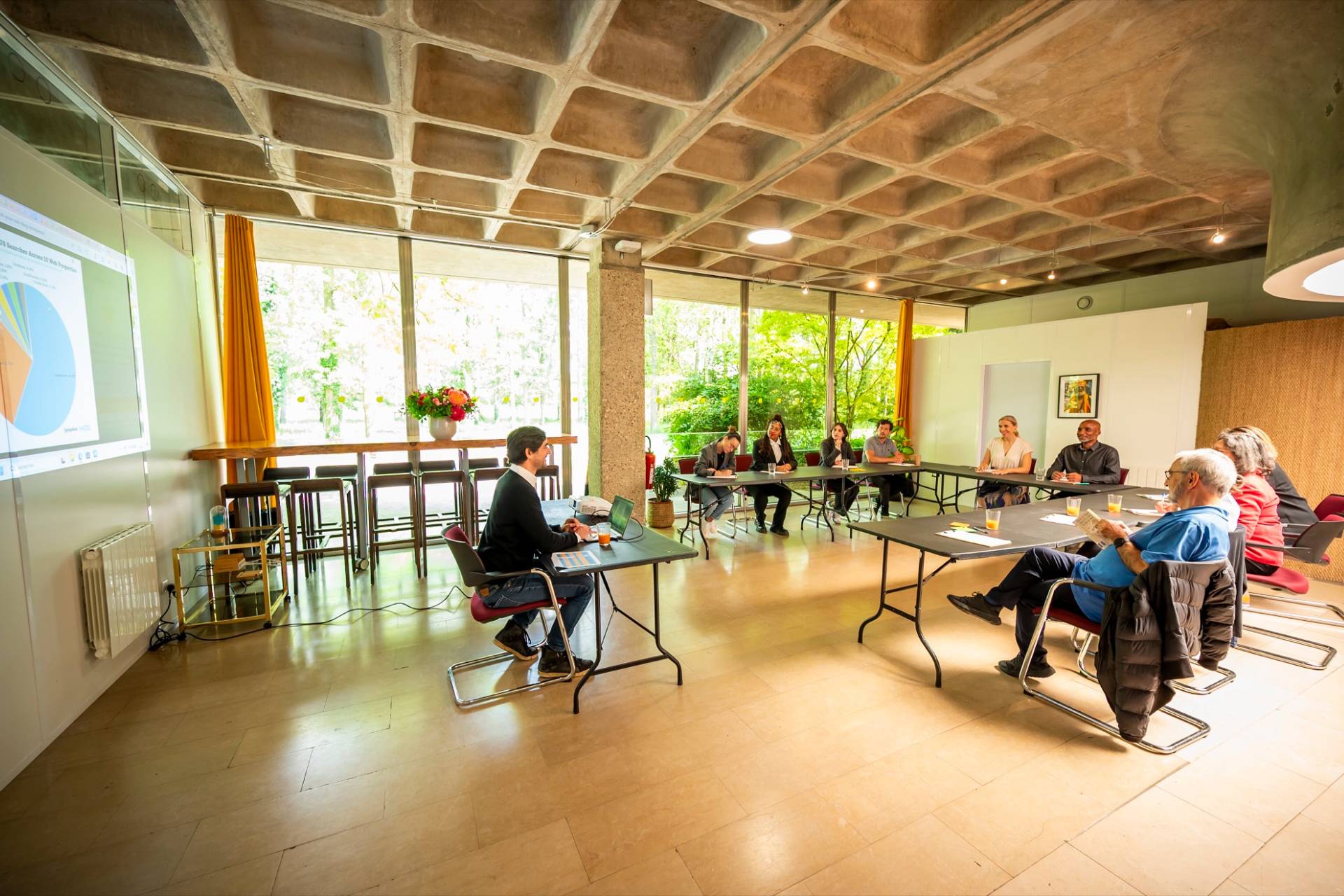 Espace city'zen Paris séminaire d'équipe en salle de réunion