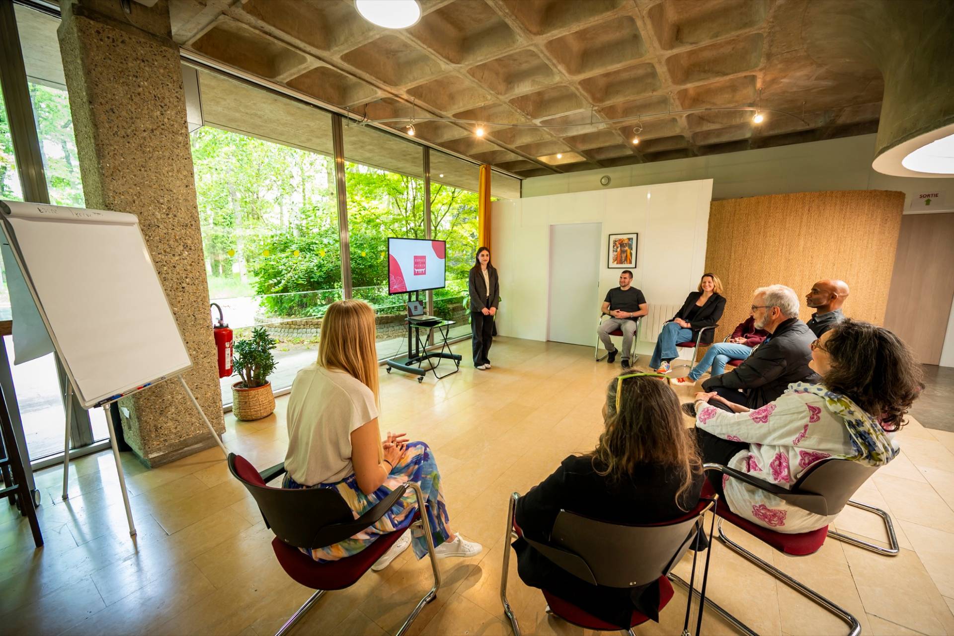 Réunion espace city'zen Paris séminaire d'équipe