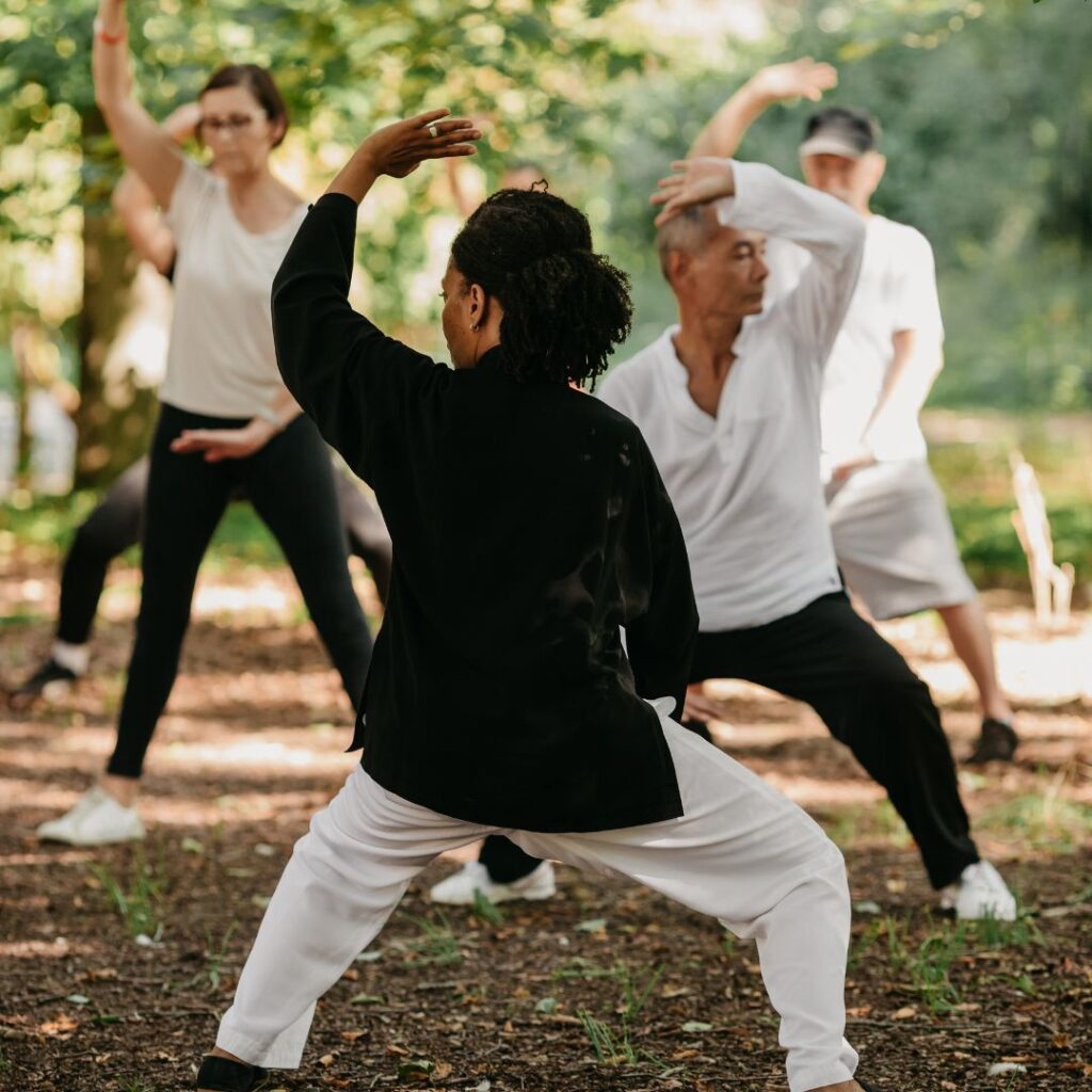 cours de Qi yin yoga au paris zen festival