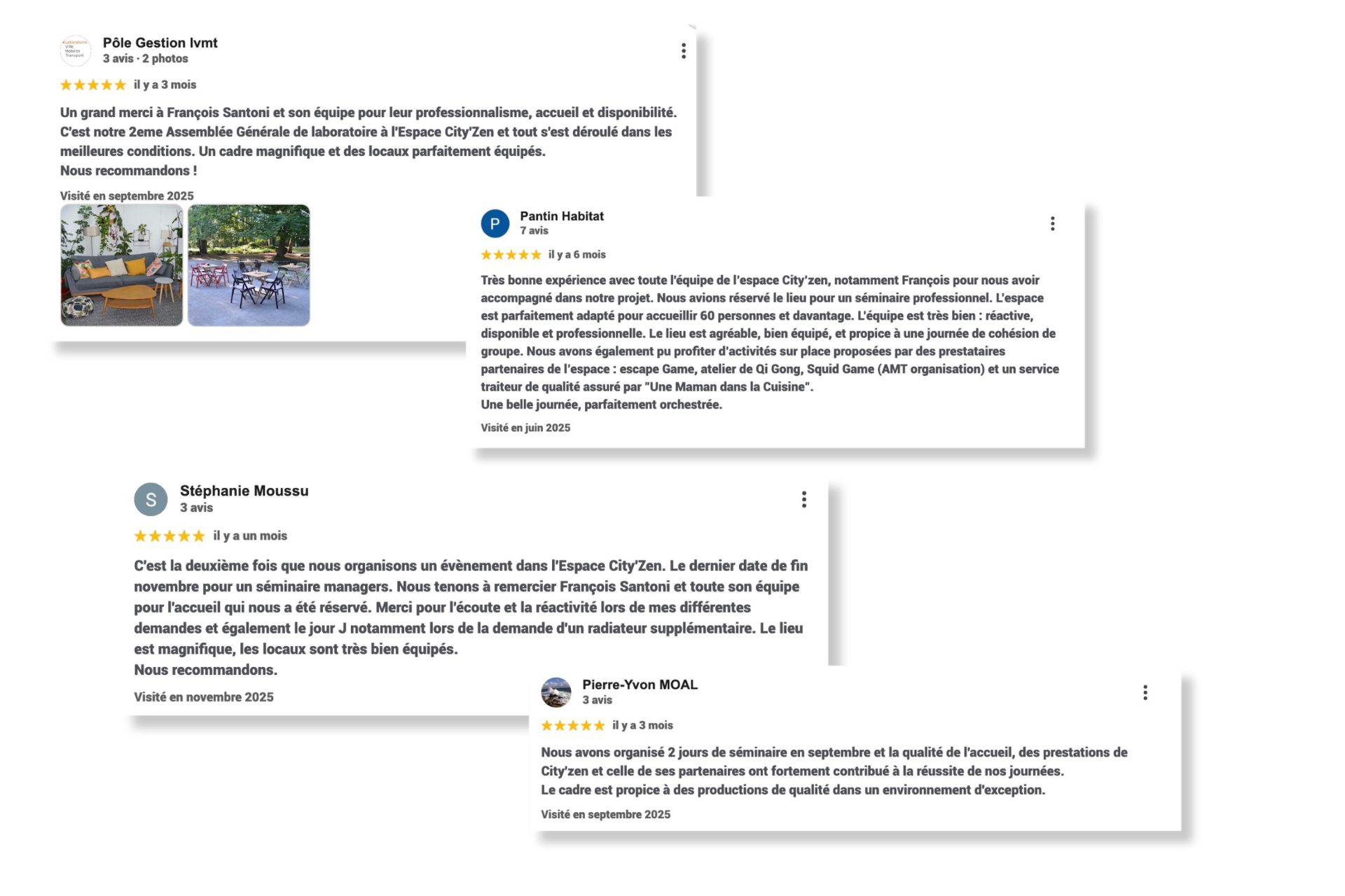 avis espace city'zen paris séminaire au vert à paris