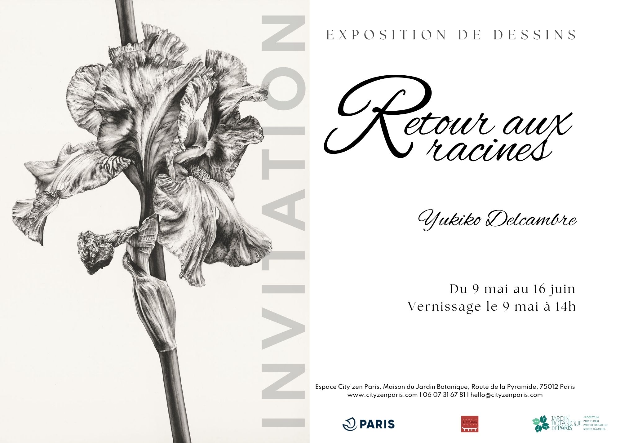 Vernissage exposition Yukiko Delcambre