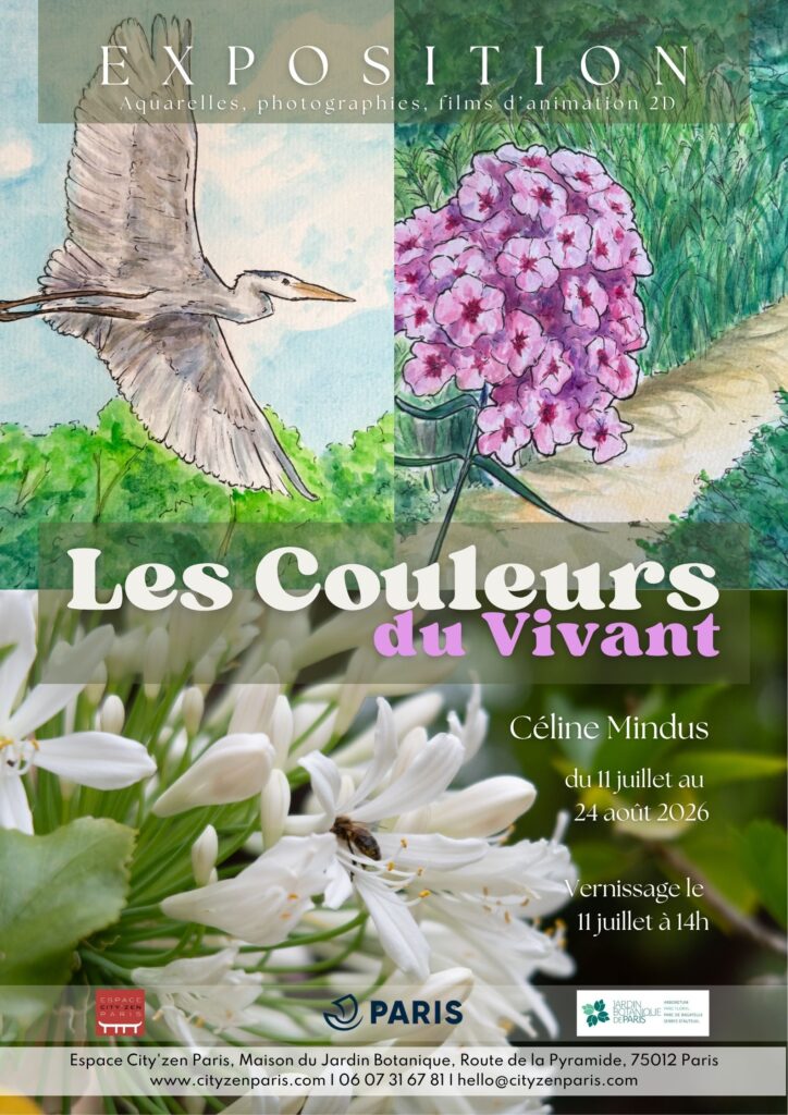 Exposition Céline Mindus les couleurs du vivant