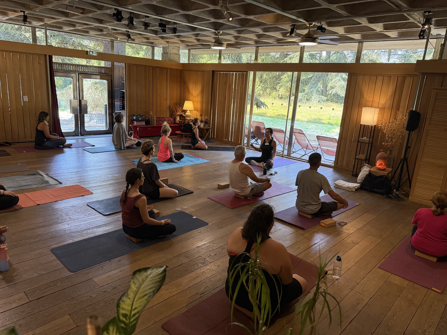 Yoga au Parc floral de Paris à l'Espace City'zen Paris